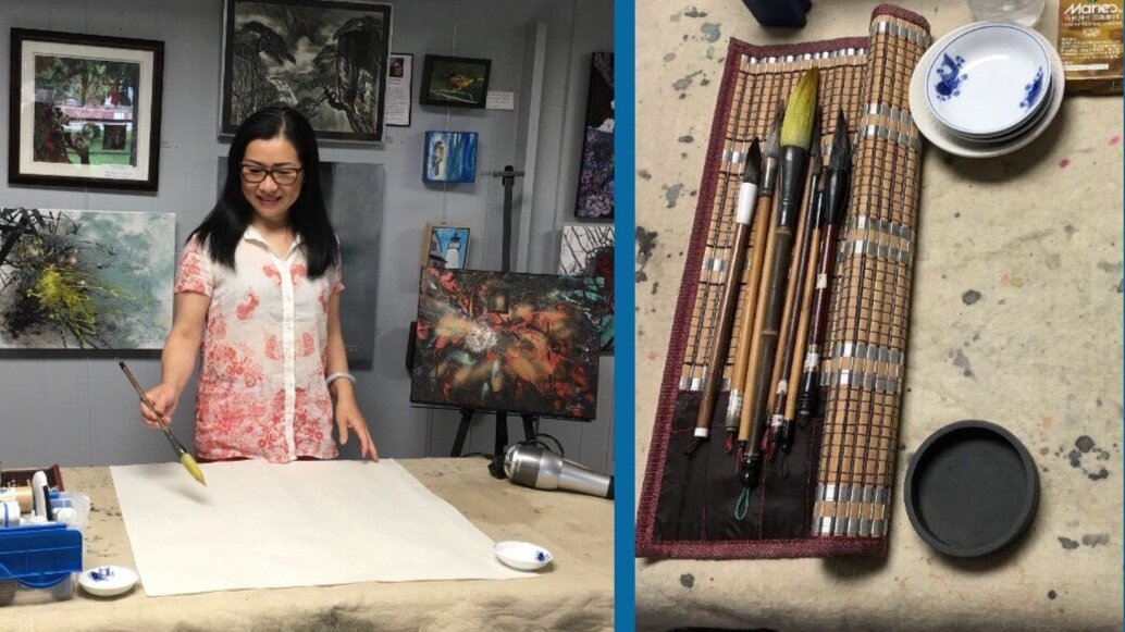 Chinese Calligraphy Demo